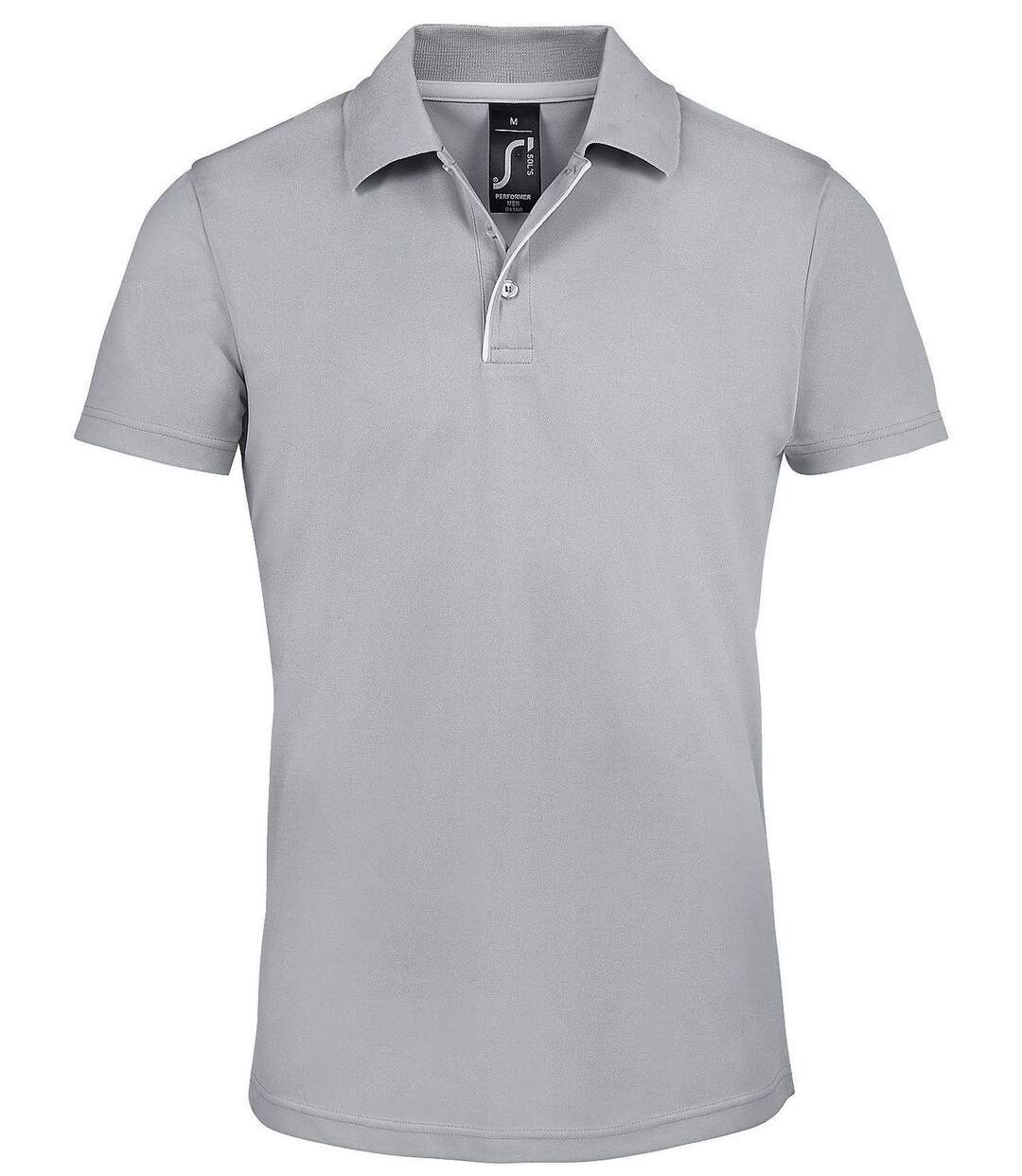 Polo sport performer - Homme - 01180 - gris pur