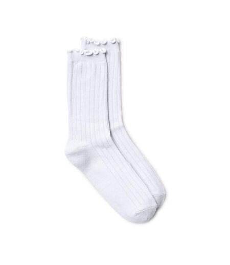 Chaussettes Blanches Femme Vero Moda Mena - Taille unique