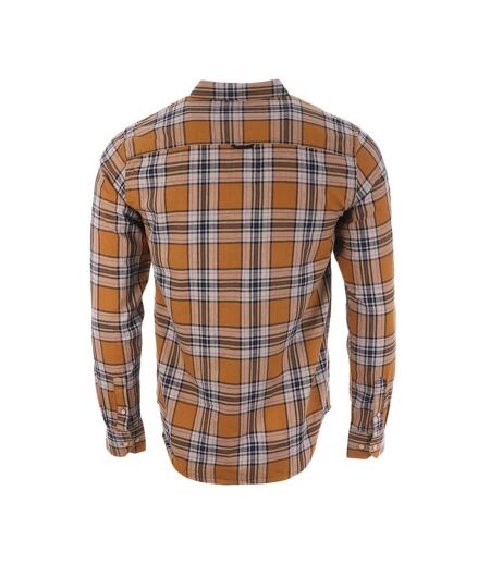 Chemise à Carreaux Homme Jaune RMS26 - L