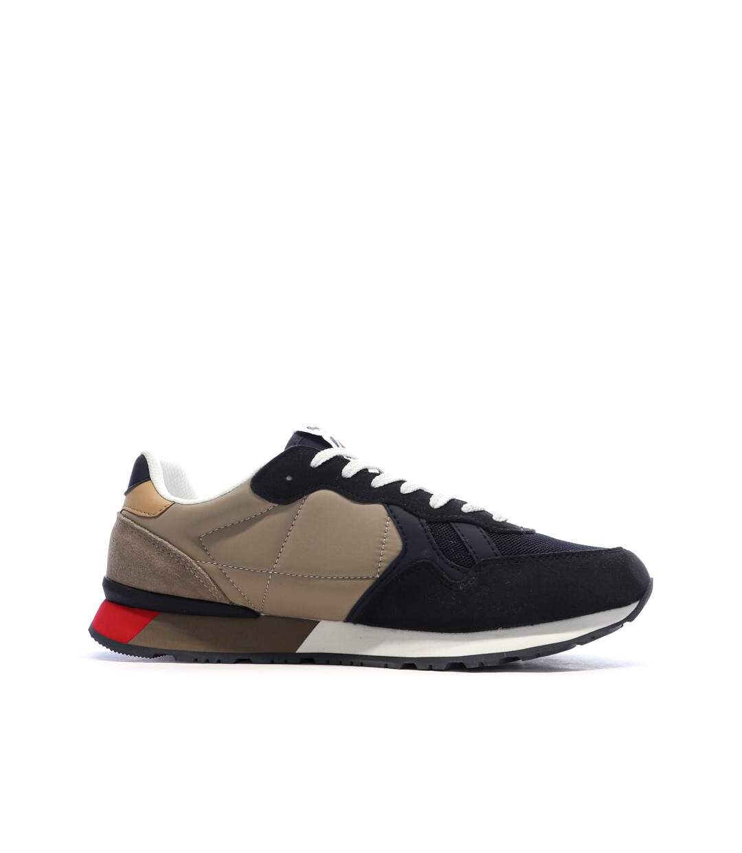 Baskets marine/taupe homme pepe jeans brit road m-2