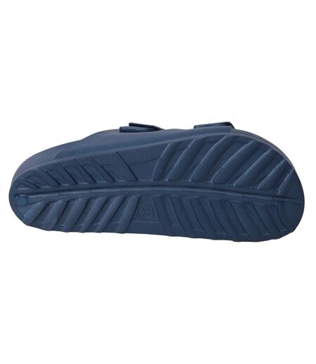 Womens/ladies shore sliders blue aster Animal