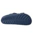 Womens/ladies shore sliders blue aster Animal-3