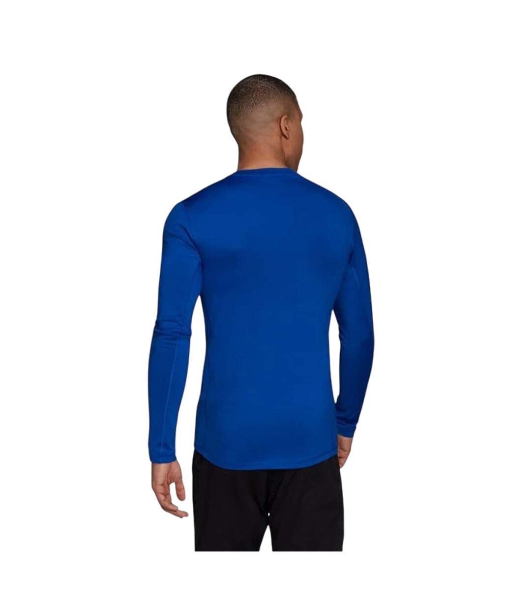 T-shirt Manches Longues Homme Bleu Adidas-3