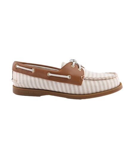 Chaussures Bateau Authentic Original Femme Blanc Naturel Sperry
