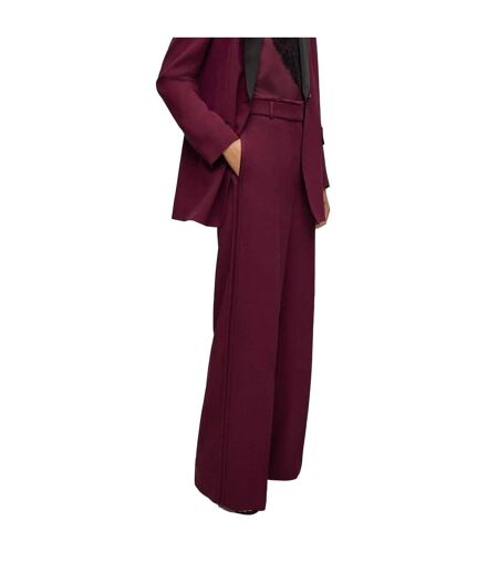 Pantalon Motif/style Uni Femme Rouge Boss