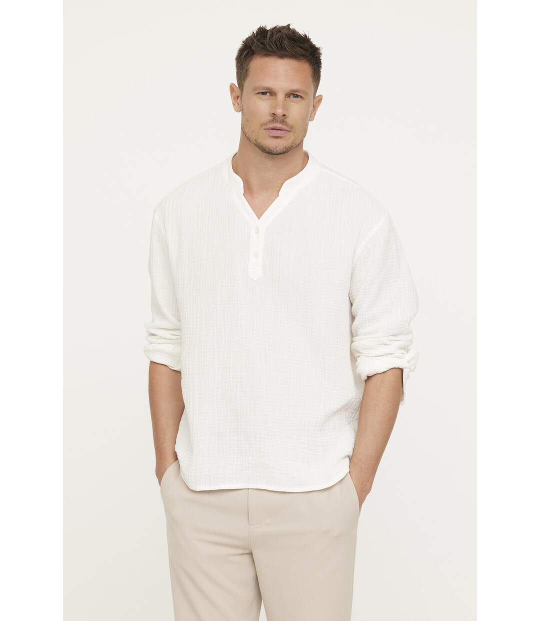 Chemise manches longues coton relaxed DAZE