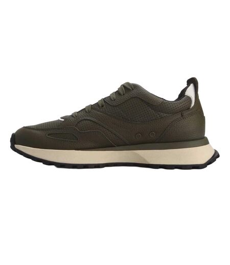 Mens Jonah Running Trainers Green Boss