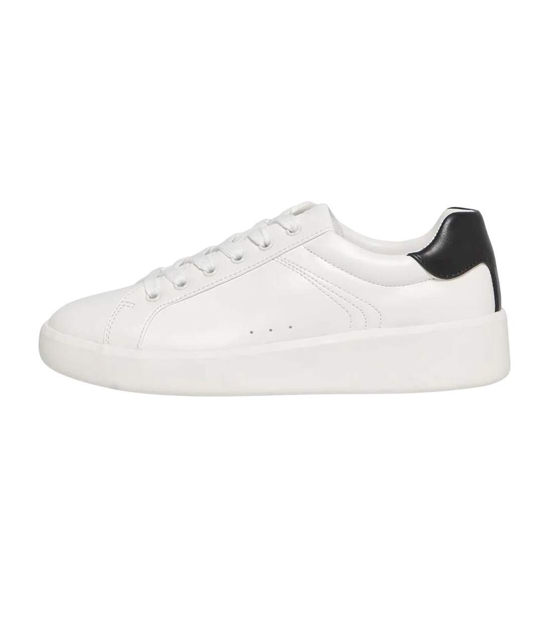 Womens/ladies Onlsoul 4 Trainers White Black Only-3