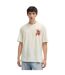 T-shirt Style Logo Nufloro Homme Blanc Hugo-1