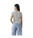 Womens/ladies Striped T-shirt Peacoat Blue Levis-3