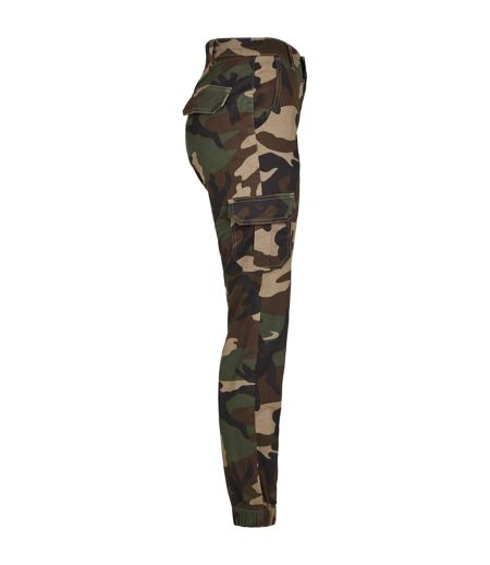 Pantalon À Poches Femme Marron Beige Urban Classics