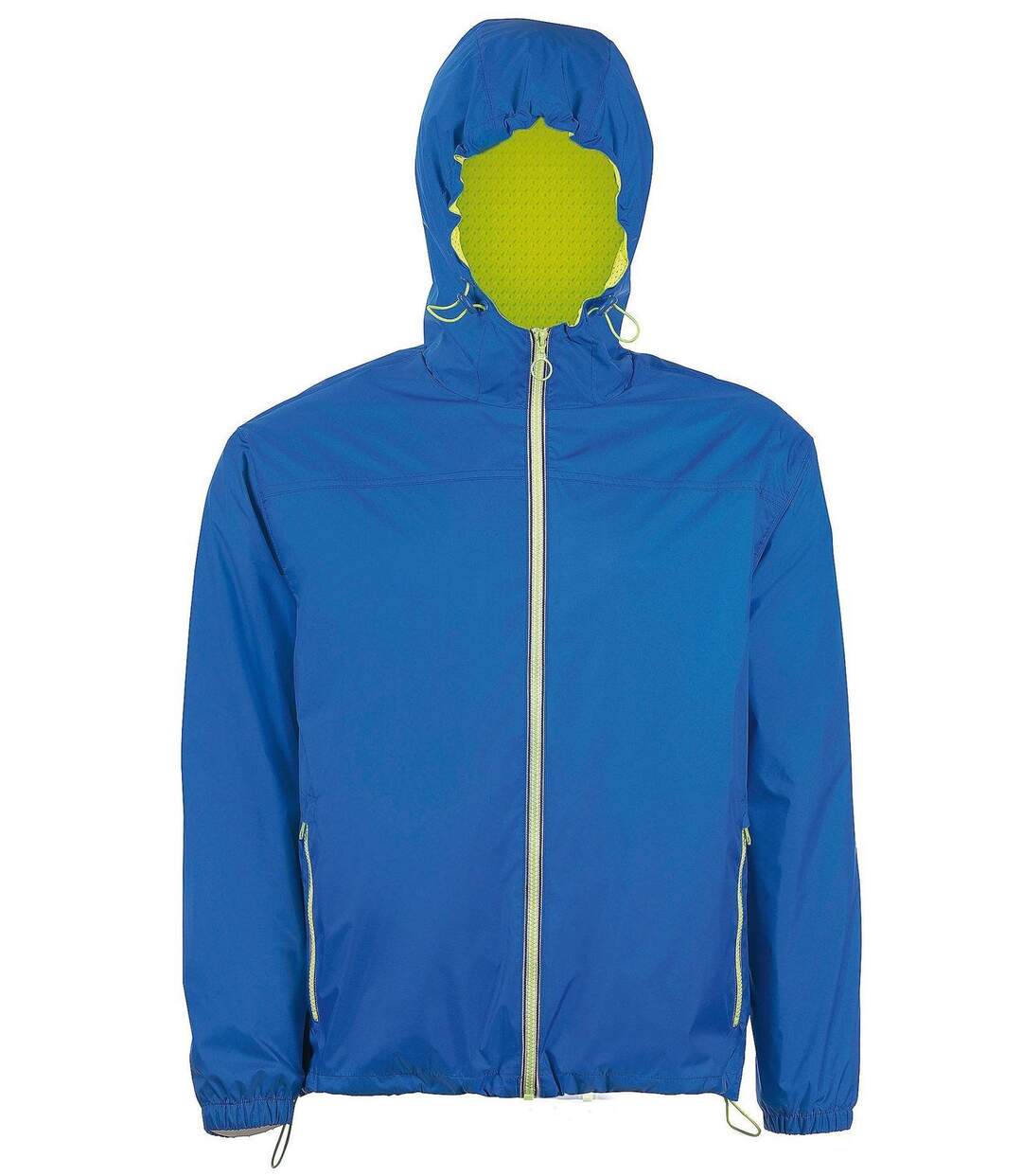 Veste coupe-vent imperméable doublé 01171 - bleu roi - unisexe-2