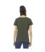 T-shirt femme col rond allover et print devant Leopard Vondutch-3