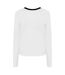 T-shirt Manches Longues Trinkey Femme Blanc Jack Wills-3