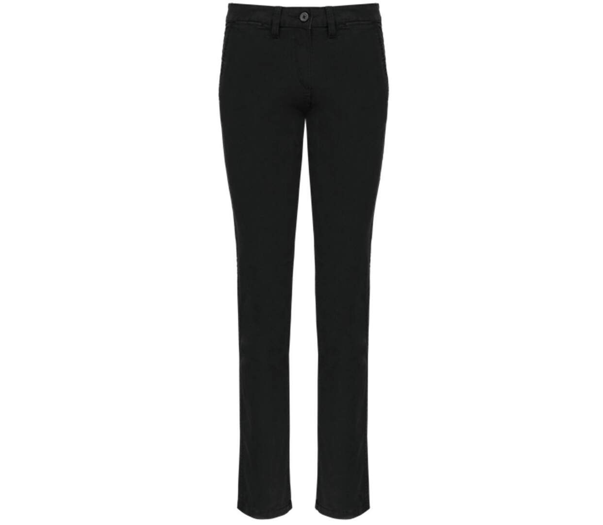 Pantalon chino - Femme - PAT741 - noir-1
