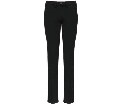 Pantalon chino - Femme - PAT741 - noir