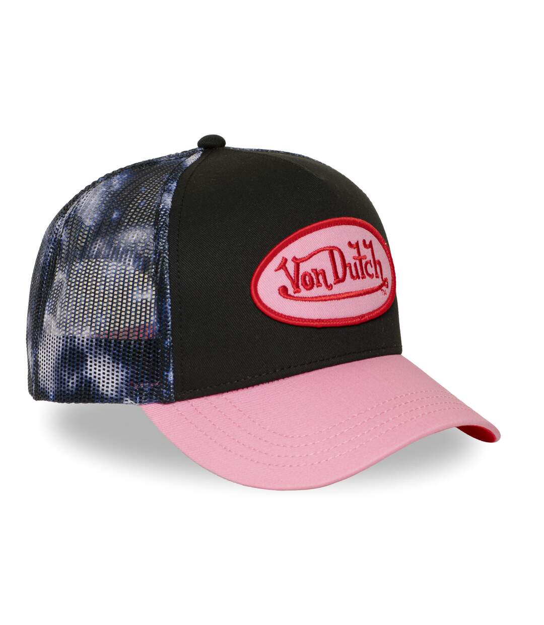 Casquette baseball avec filet imprimé et patch Space Vondutch-4