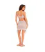 Womens/ladies Lace Up Crochet Mini Skirt Silver Missy Empire-2