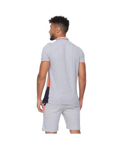 Ensemble polo et short balamere homme marl gris Crosshatch