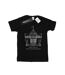 Disney Femme/Les femmes Mary Poppins Carousel Sketch Coton Boyfriend T-Shirt (Noir) - UTBI49437-1