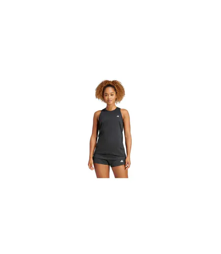 Womens/ladies Training Tank Top Black Adidas