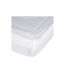 Drap Housse en Lin Adorable 140x190cm Blanc