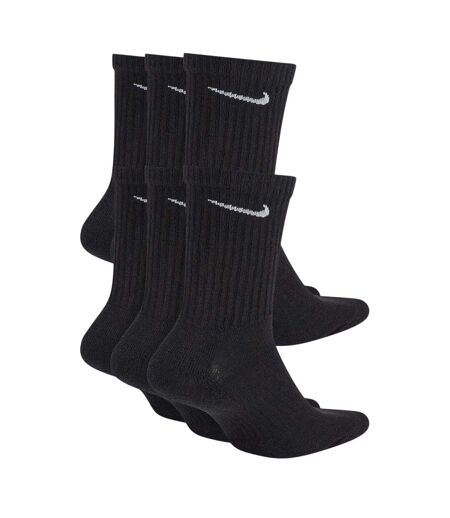 Lot De 6  Chaussettes Adulte Noir Blanc Nike