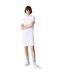 Robe Polo Manches Courtes Femme Blanc Lacoste-1