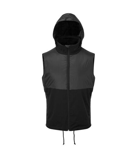 TriDri Mens Hybrid Vest (Black) - UTRW8248