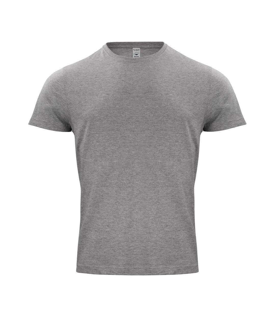T-shirt Classic Homme Gris Chiné Clique-1
