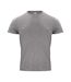 T-shirt Classic Homme Gris Chiné Clique-1