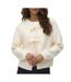 Gilet ecru femme vero moda boom structure-1