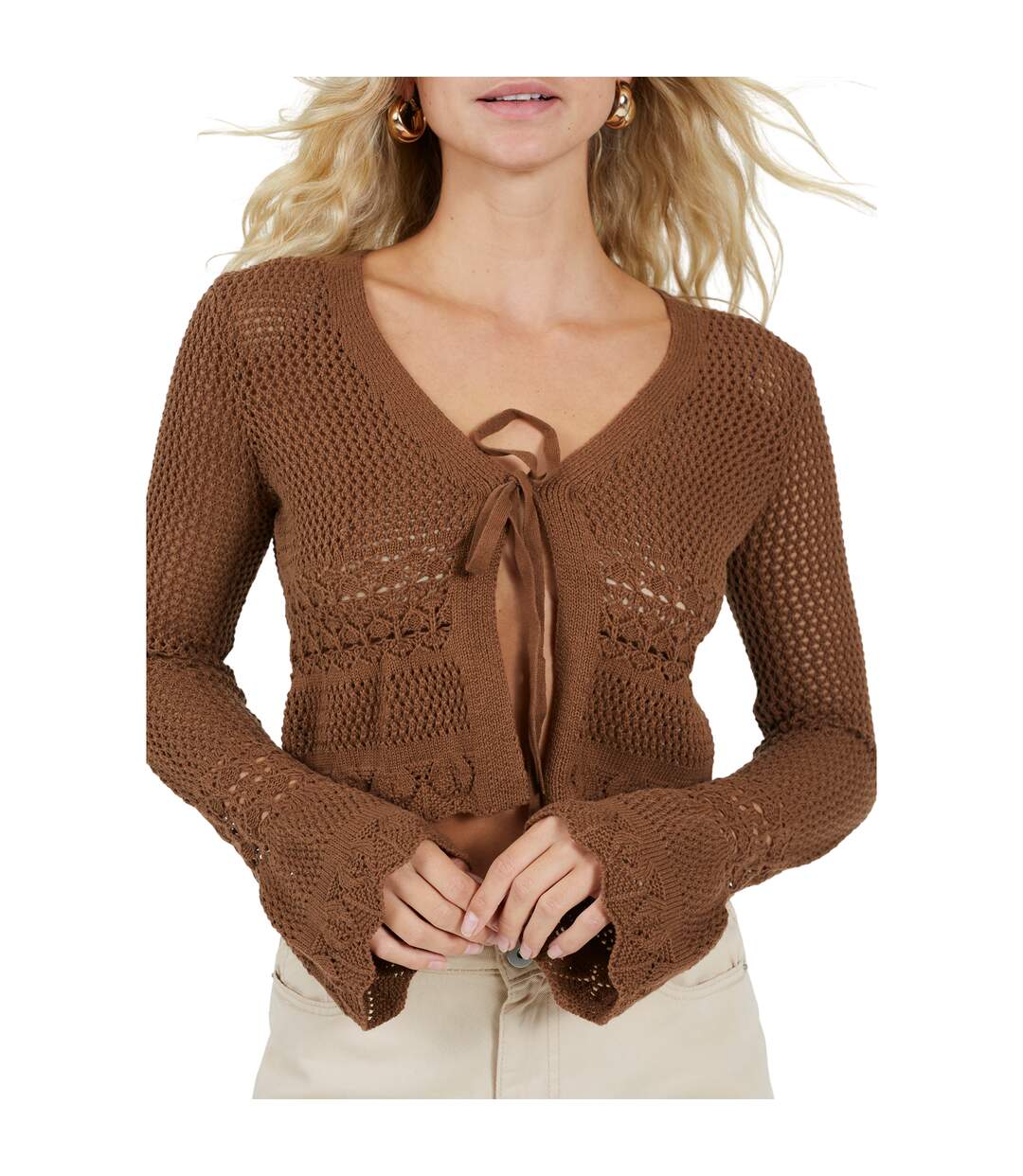 Cardigan Femme Marron Brave Soul-4