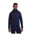 Mens Tech Chevron Full Zip Hoodie Obsidian Blue Black Nike-1