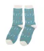 Miss Sparrow - Chaussettes Bambou Femmes Pois Rayées Fantaisie | Doux Respirant-3