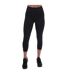 Legging ¾ lux femme noir Reebok-1