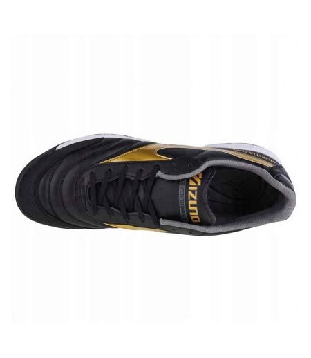 Chaussures De Foot En Salle Morelia Sala Classic Homme Noir Doré Mizuno