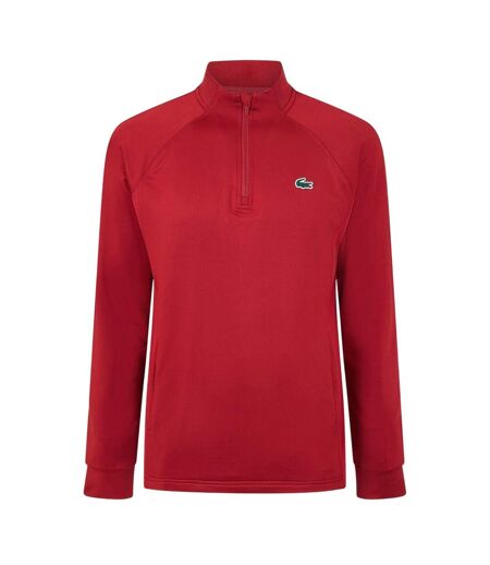 Haut De Survêtement Course À Pied Motif/style Logo Brodé Homme Orange Lacoste