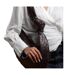 Womens/ladies Knotted Shoulder Bag One Size Brown Where's That From-2