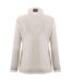 Womens/ladies sontee full zip fleece jacket ecru Weird Fish-2
