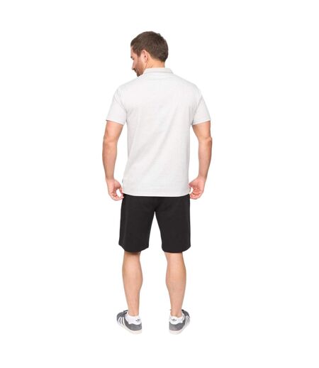 Mens Calvert Polo Shirt Light Grey Bewley & Ritch