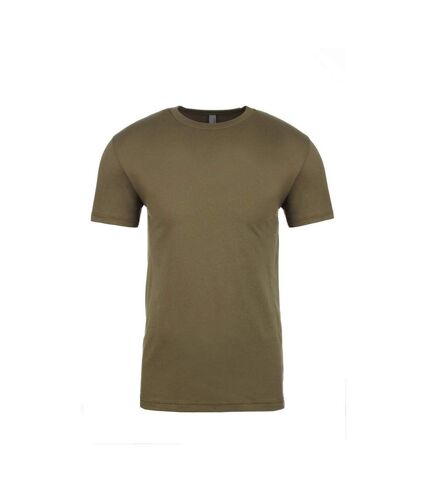 T-shirt manches courtes unisexe vert kaki Next Level