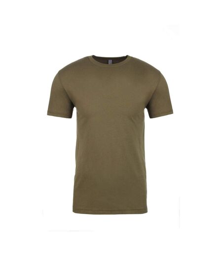 Next Level Adults Unisex Crew Neck T-Shirt (Military Green) - UTPC3469