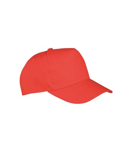 Casquette core printers enfant rouge Result Genuine Recycled