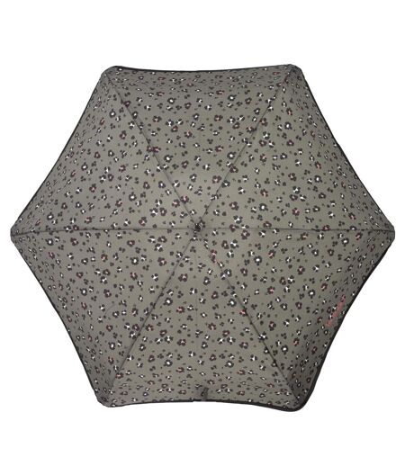 Isotoner Parapluie femme x-tra solide anti-retournement, compact, technologie ultra-déperlant