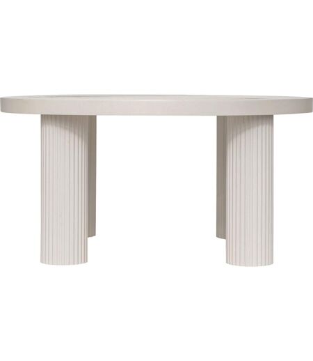 Table basse en bois TELLA - Crème