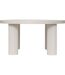 Table basse en bois TELLA - Crème-2