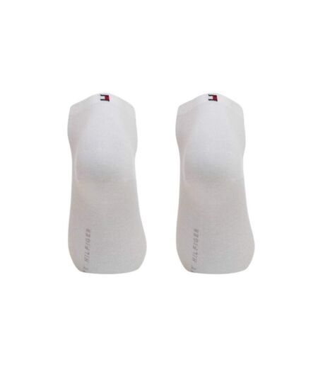 Socquettes Motif/style Logo Brodé Femme Blanc Tommy Hilfiger