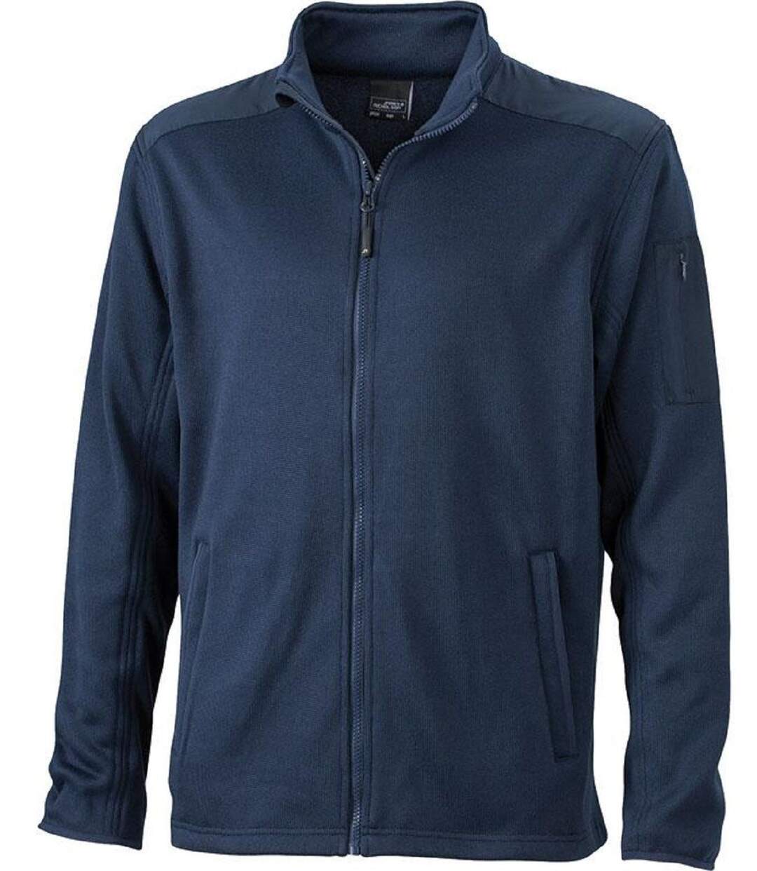 Veste tricot polaire HOMME JN591 - bleu marine-2