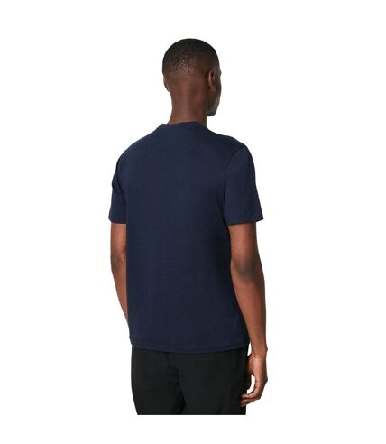 Mens 1904 mercerised cotton t-shirt navy Burton